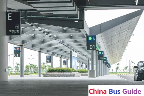 Picking Up Area for Hong Kong-Zhuhai-Macau Bridge Shuttle Bus