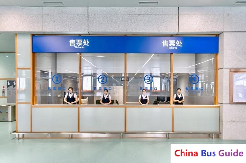 Ticket Counters for Hong Kong-Zhuhai-Macau Bridge Shuttle Bus