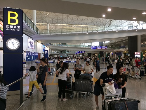 Hong Kong Airport, Terminal 1 arrivals