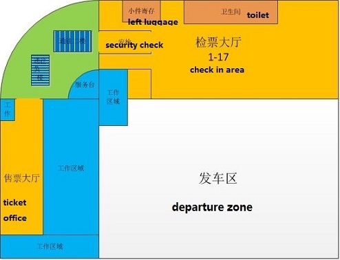 Nanjing Xiaohongshan Bus Station Map