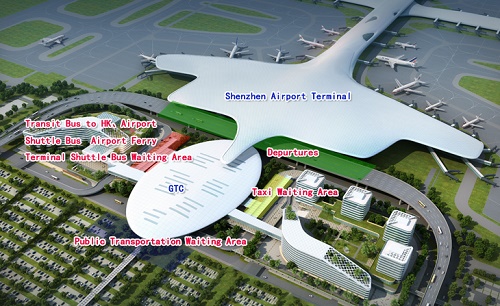 Shenzhen Airport Transportation Map