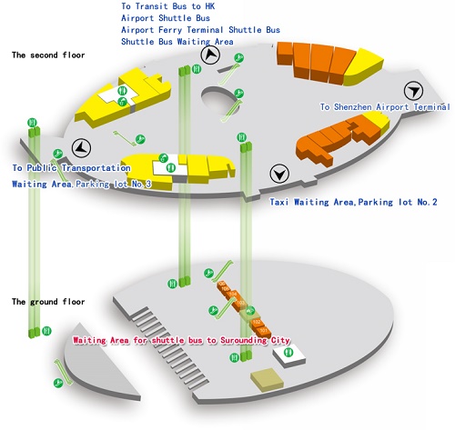 Shenzhen Airport Transportation Map